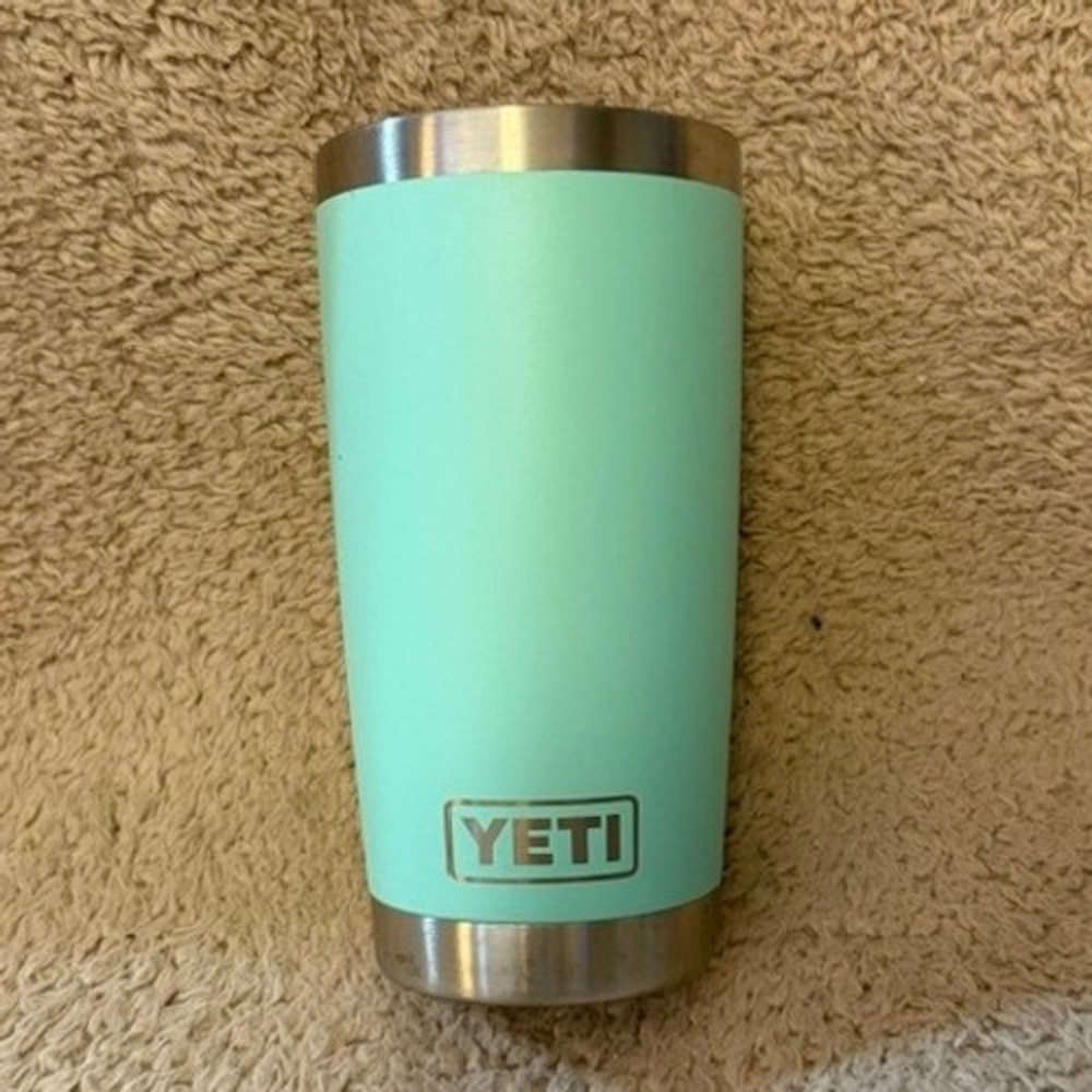 YETI Rambler Tumbler Unisex 20oz Seafoam Green Stainless Steel Insulated Cup